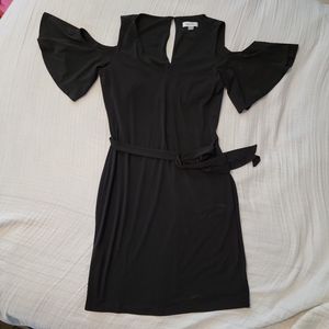 Calvin Klein Casual Dress | Sheath: Black Solid Dresses | Size 6